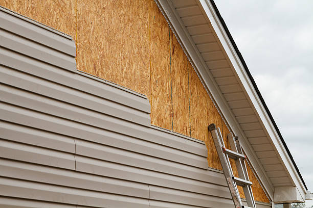Professional Siding Replacement technician working in Bear Creek, FL